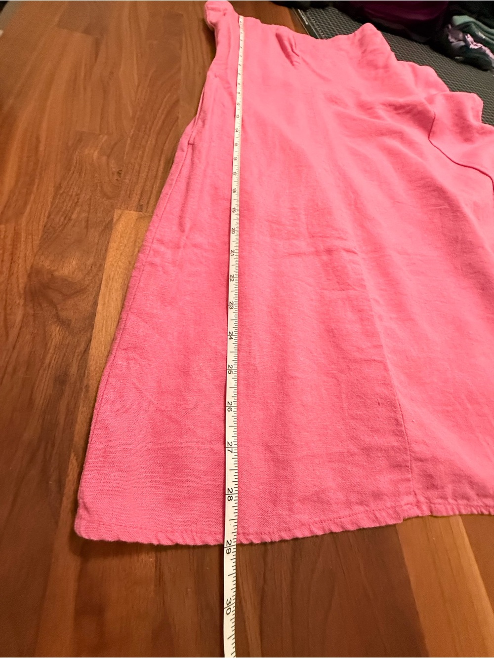 Old Navy Pink Strapless A-Line Dress - Picture 7 of 8